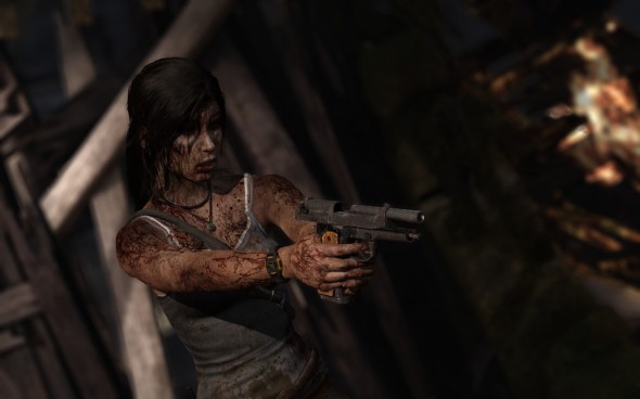 Lara en mode survie, faut pas l'embêter !