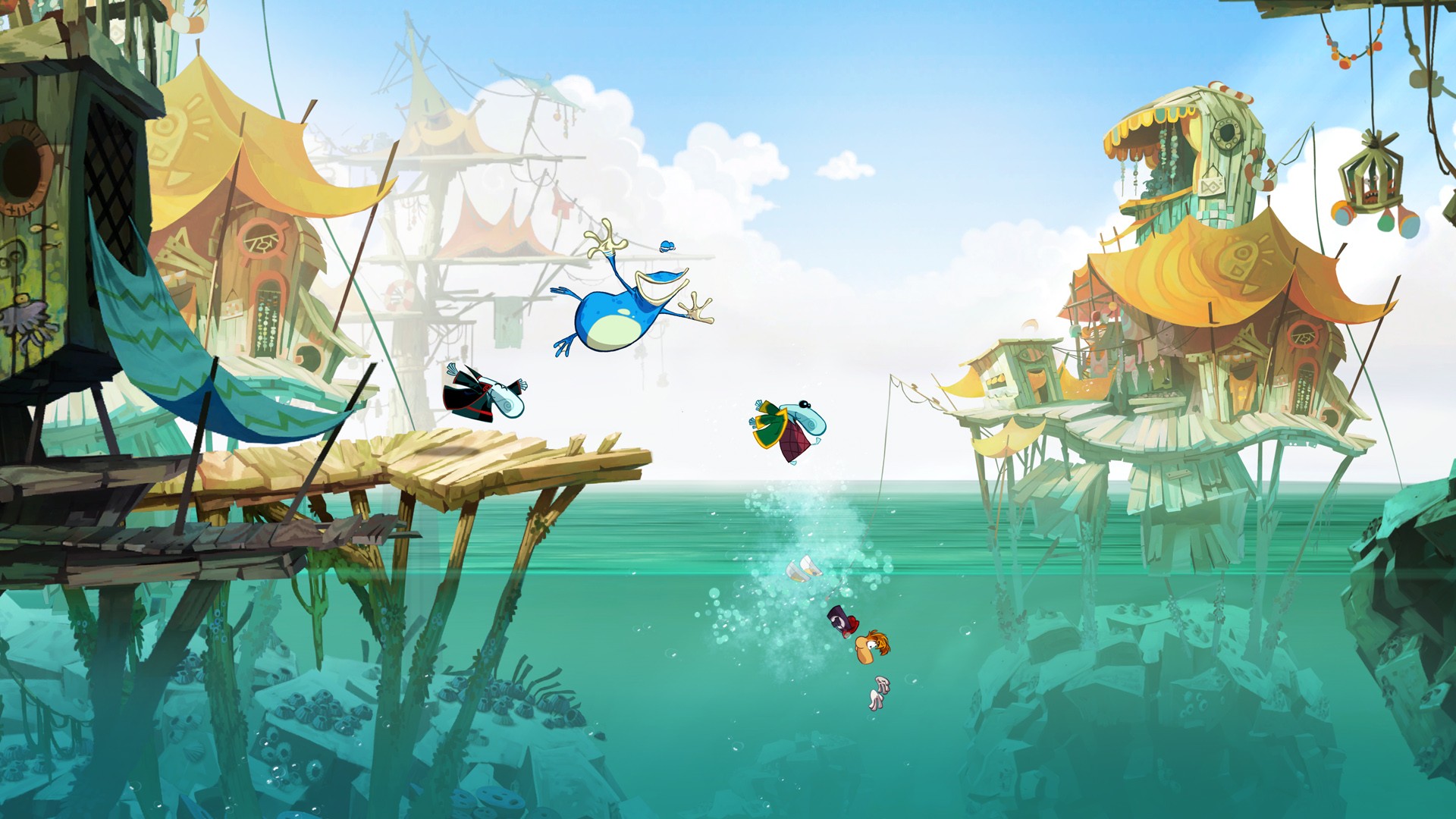 Rayman Origins : retour à la 2D du bonheur