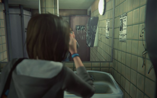 Life is Strange est blindé de références., même si elles sont un peu en décalage avec l'âge des protagonistes. Twin Peaks, Retour vers le Futur, le Silence des Agneaux, ...